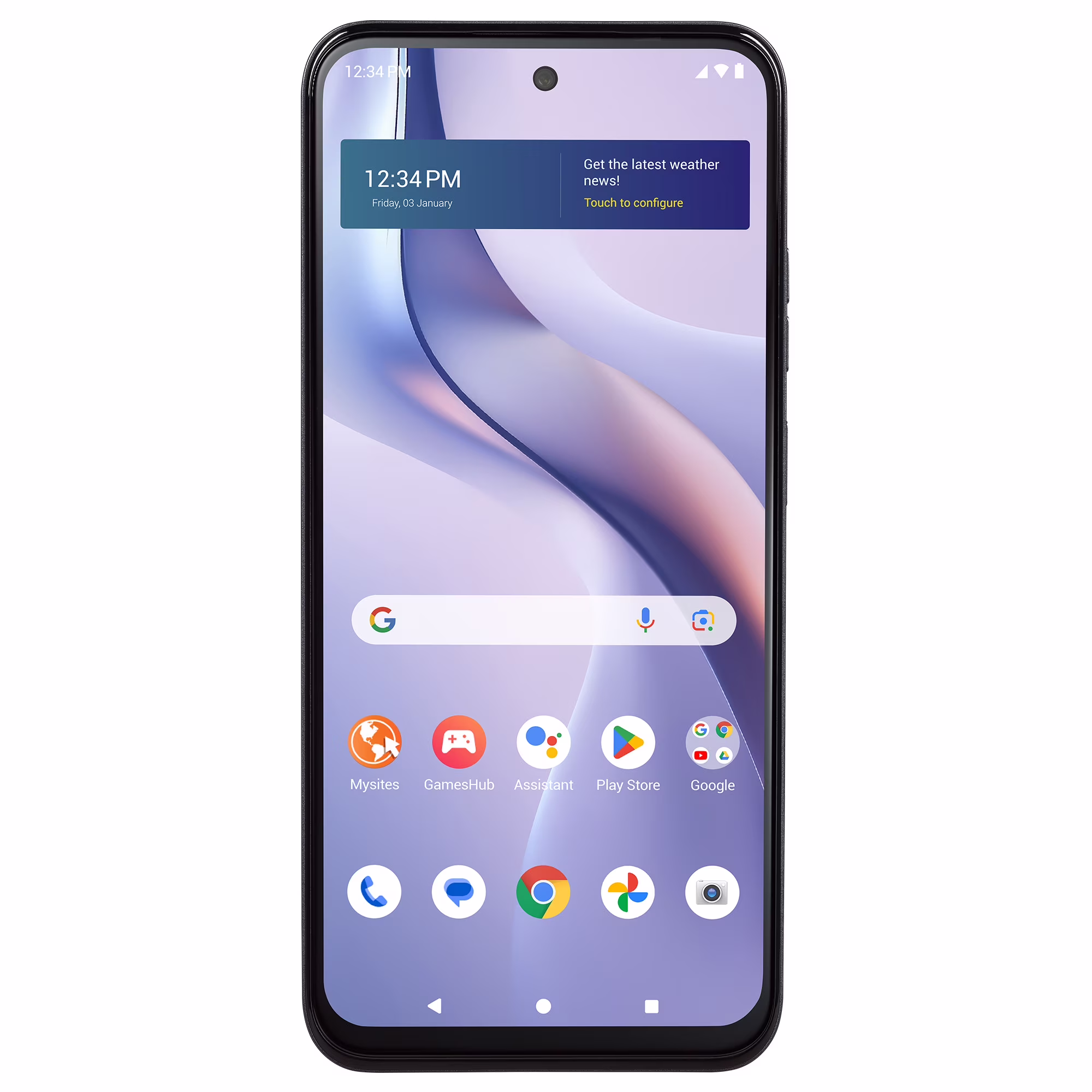 Total Wireless BLU Speed Ultra, 64GB, 5G, Gray - Prepaid Smartphone [Locked to Total Wireless]