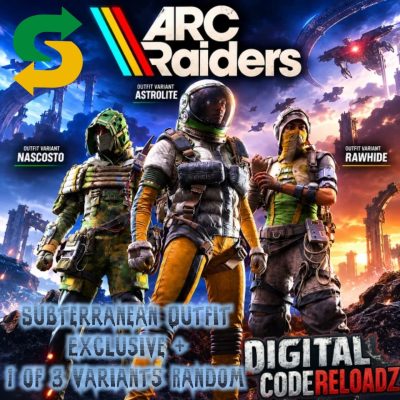 Arc Raiders x Subway - Subterranean Outfit Exclusive Promo AUTHENTIC Loot