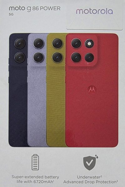 Motorola Moto G86 5G Mobile Phone 8GB RAM / 128GB SSD | Midnight Blue