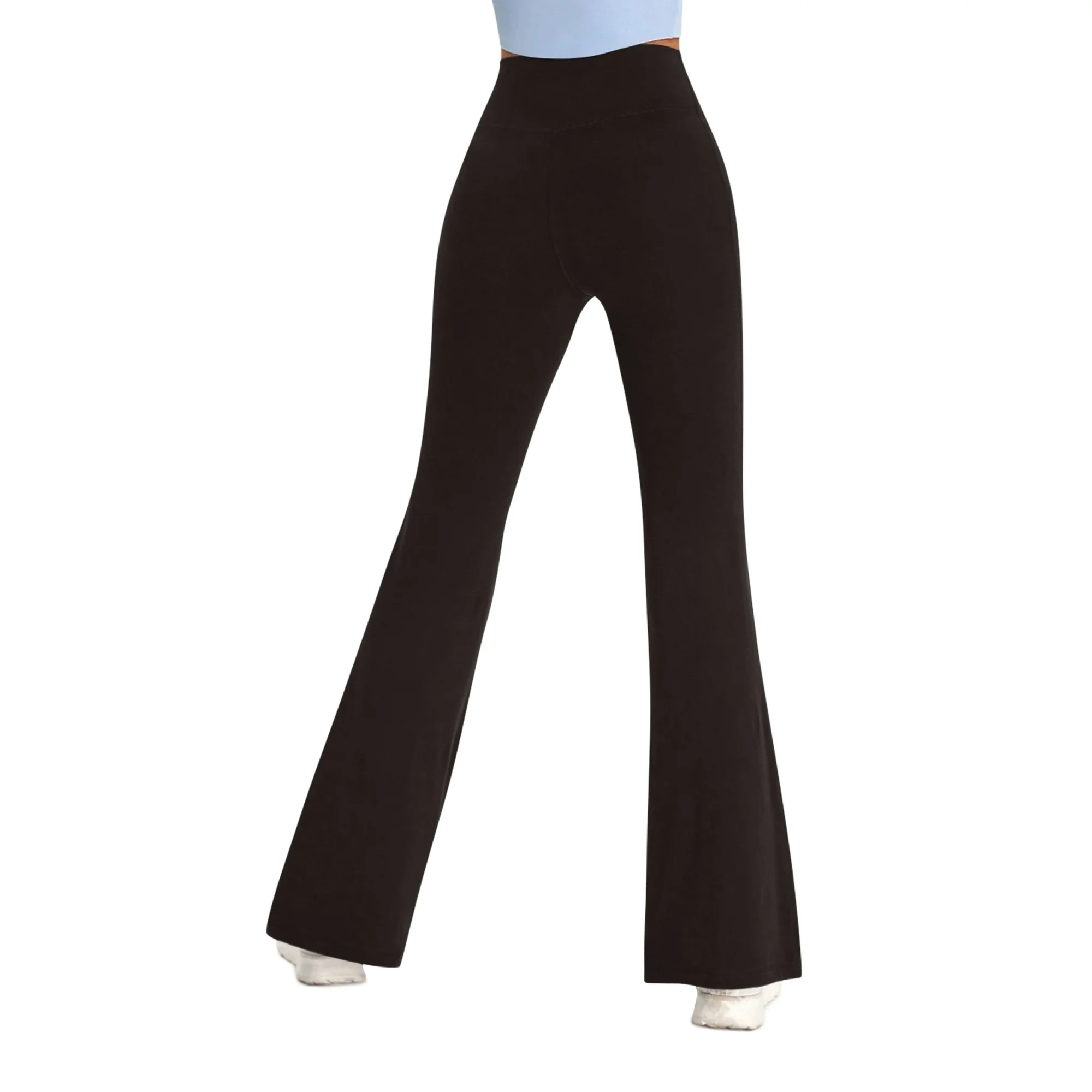 Sweet Hearts 3-Pack Flare Leggings for Women- Crossover Yoga Pants Women’s Clothing Made in USA