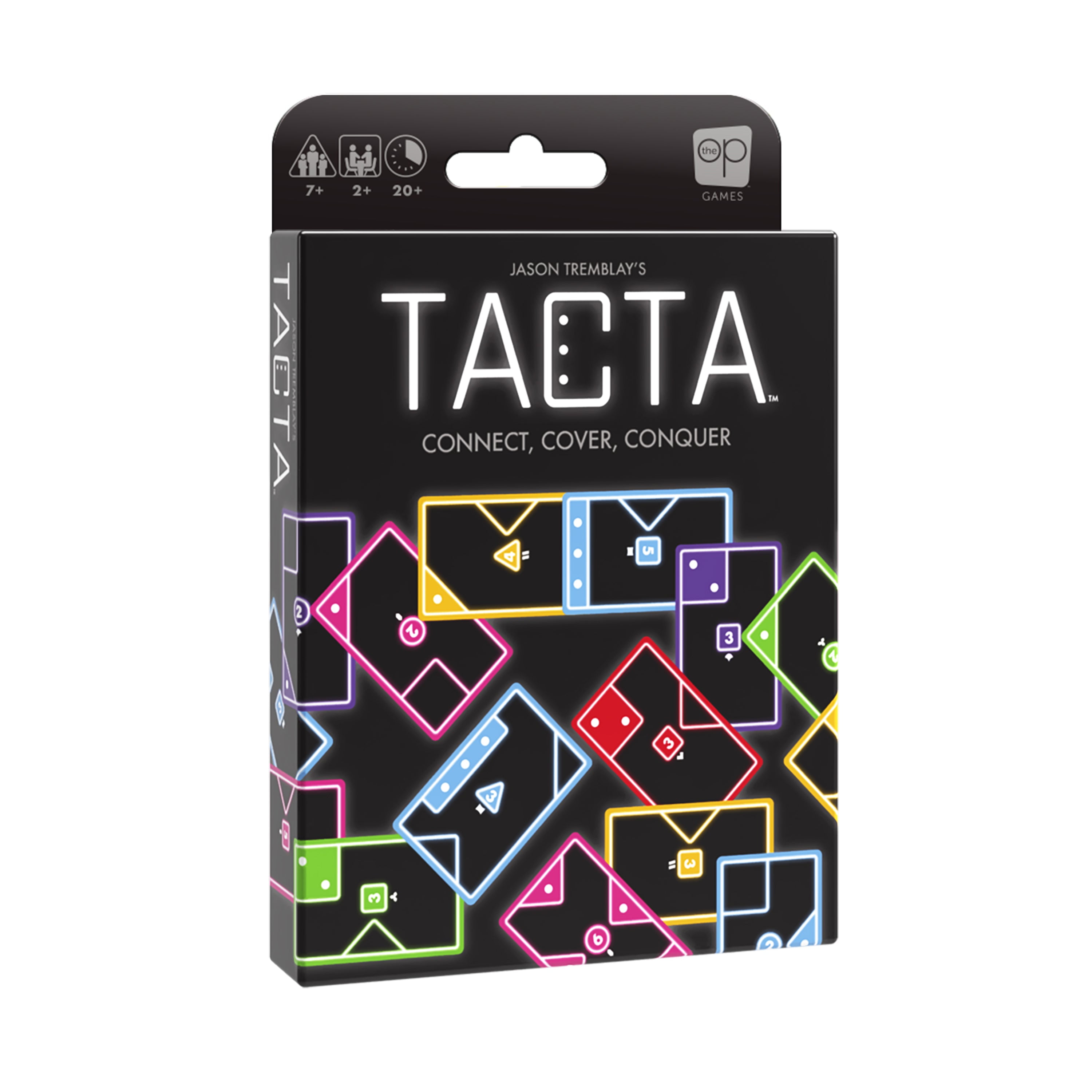 TACTA™ 2Nd Edition Card Game, Fast-Paced Strategic Shape Matching by the Op Games (Walmart Exclusive)