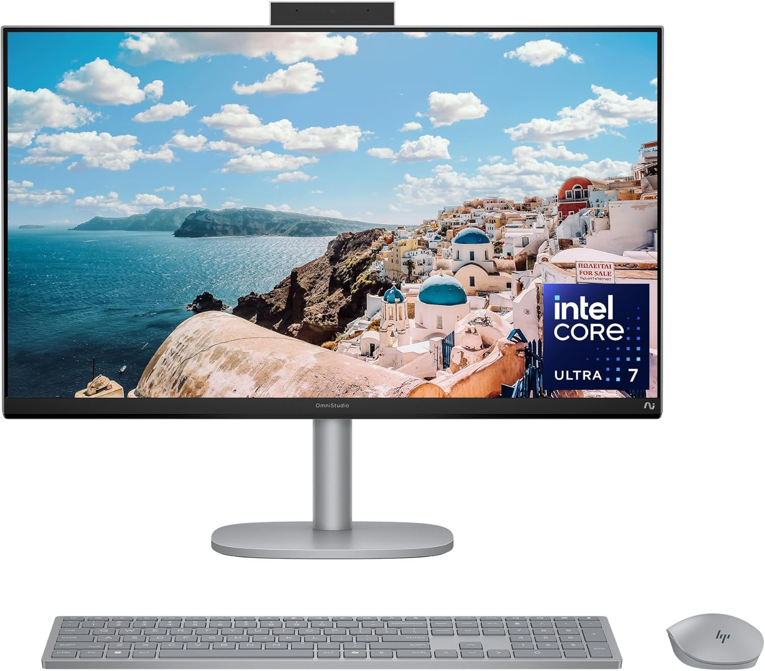 Omnistudio X 27 Inch All-In-One Desktop AI PC, FHD Touchscreen, Intel Core Ultra 7 256V, 16 GB RAM, 2 TB SSD, Intel Arc Graphics 140V, Windows 11 Home, Copilot Plus, 27-Cs1010