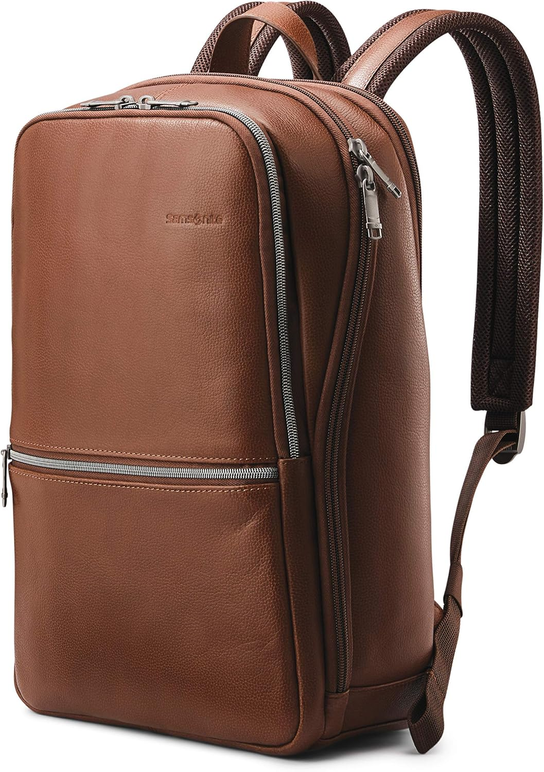 Classic Leather Slim Backpack
