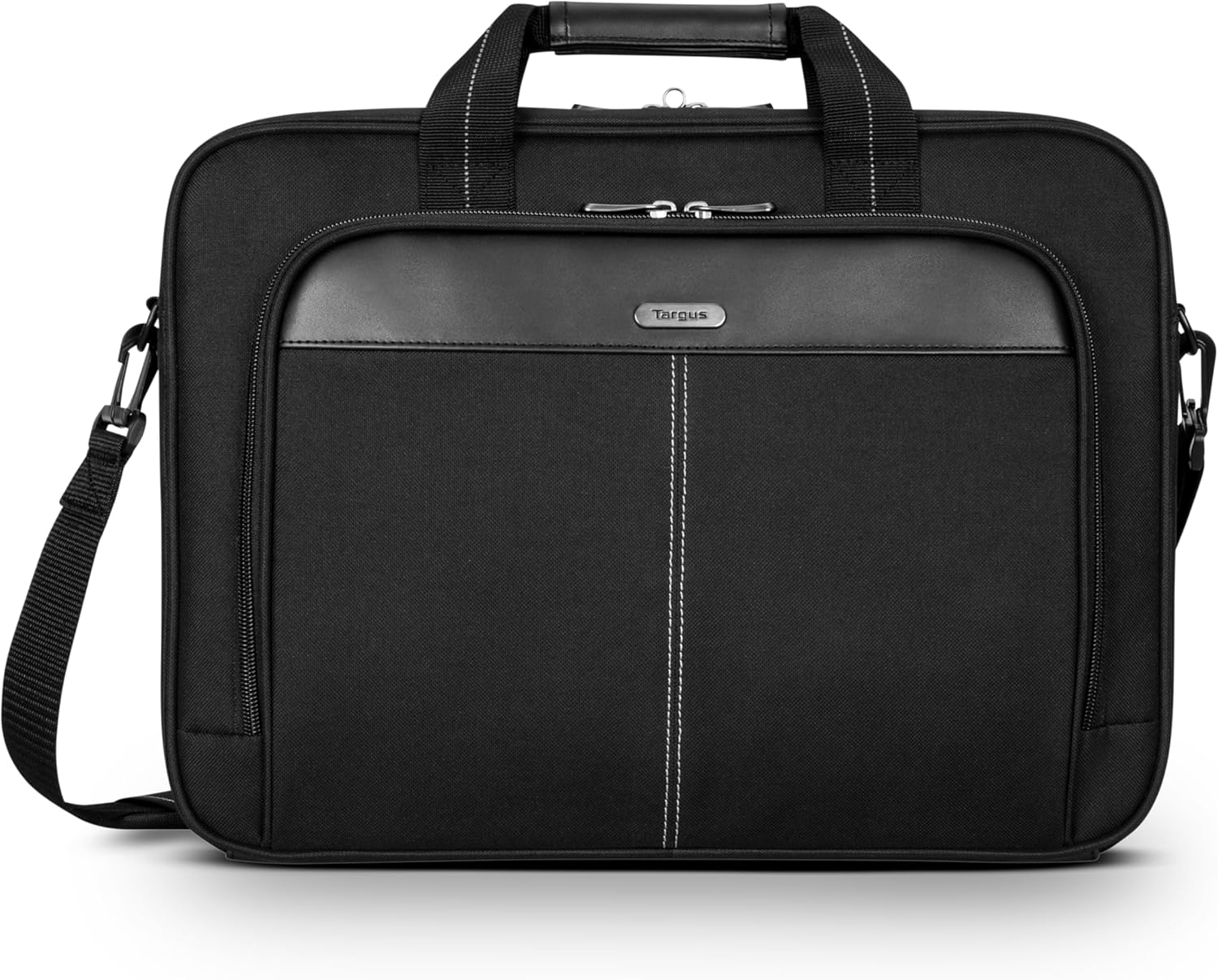 Classic Slim Laptop Bag - Ergonomic Briefcase and Messenger Bag - Spacious Foam Padded for Laptops and Under