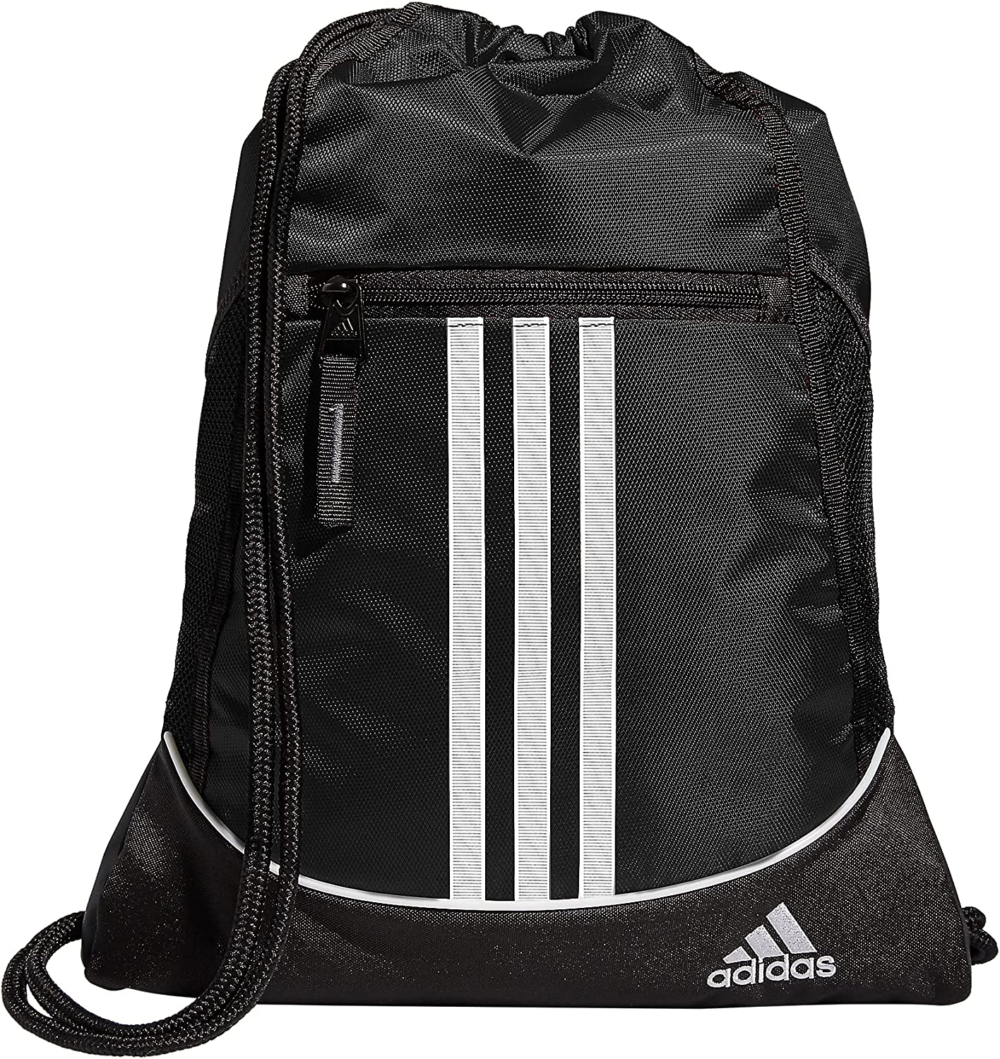 Adidas Alliance Sackpack – Drawstring Backpack for Sports, Small Gym Bag
