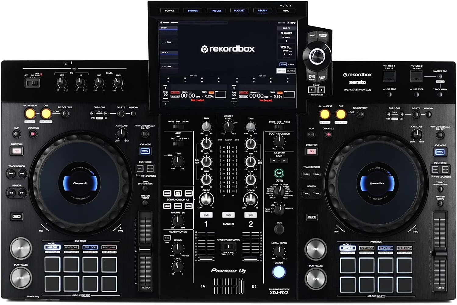 XDJ-RX3 All in One Digital DJ System with 10.1 Touchscreen Display