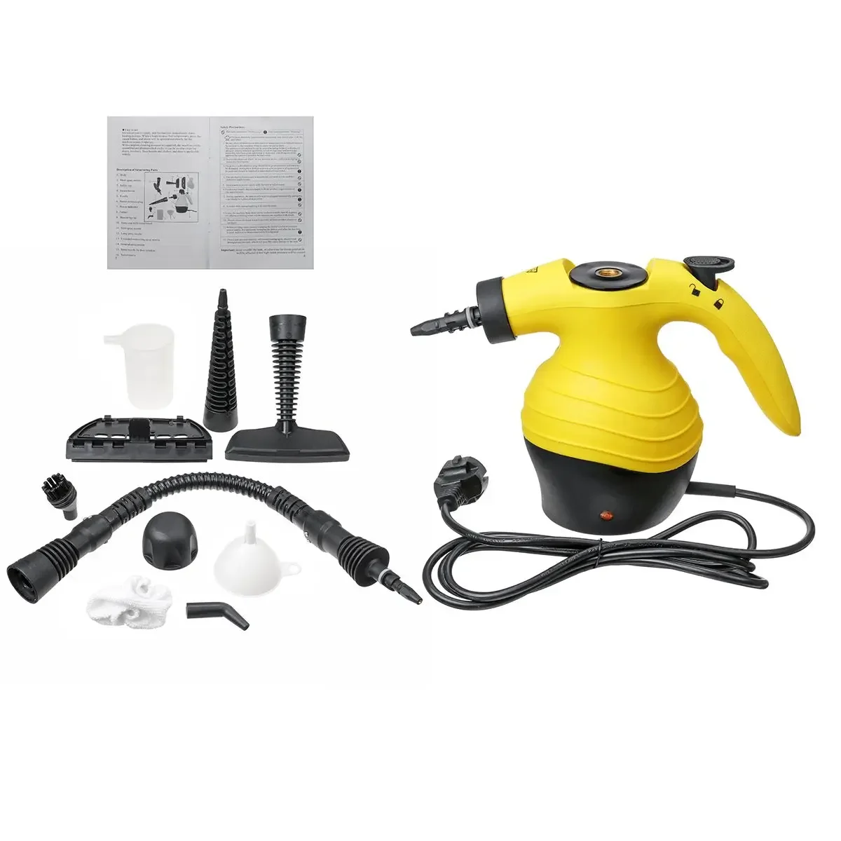 Multi-Purpose High Pressure Electric Steam Cleaner Household Cleaner Kitchen Toliet Cleaning Tool Sterilization Device 220V