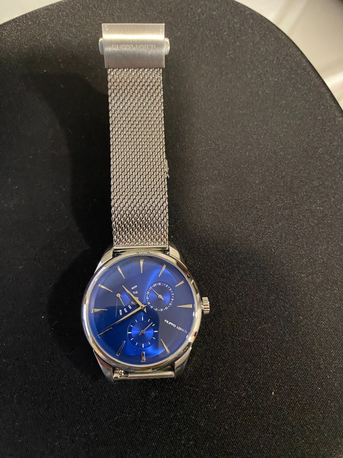 Filippo Loreti Genoa Blue Dial Mesh Bracelet Watch FR2005631