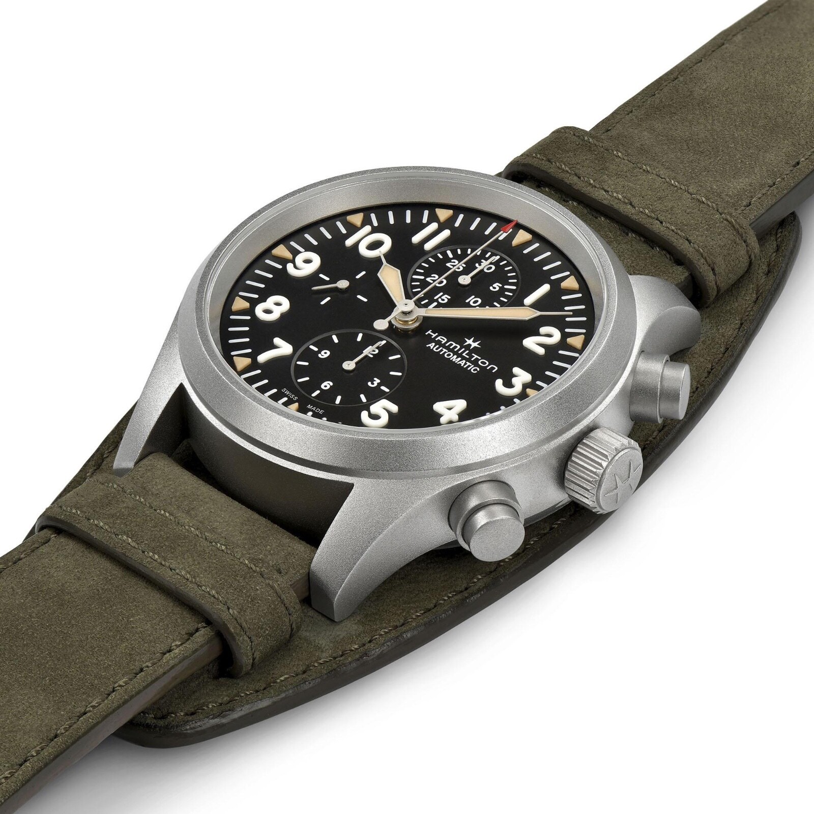 Hamilton Khaki Field Men's Black Watch - H71706830 for sale online | eBay