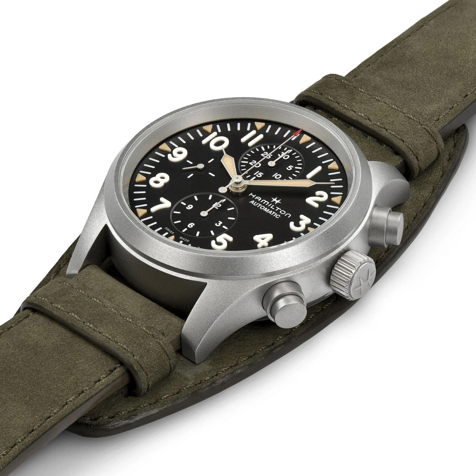 Hamilton Khaki Field Men's Black Watch - H71706830 for sale online | eBay