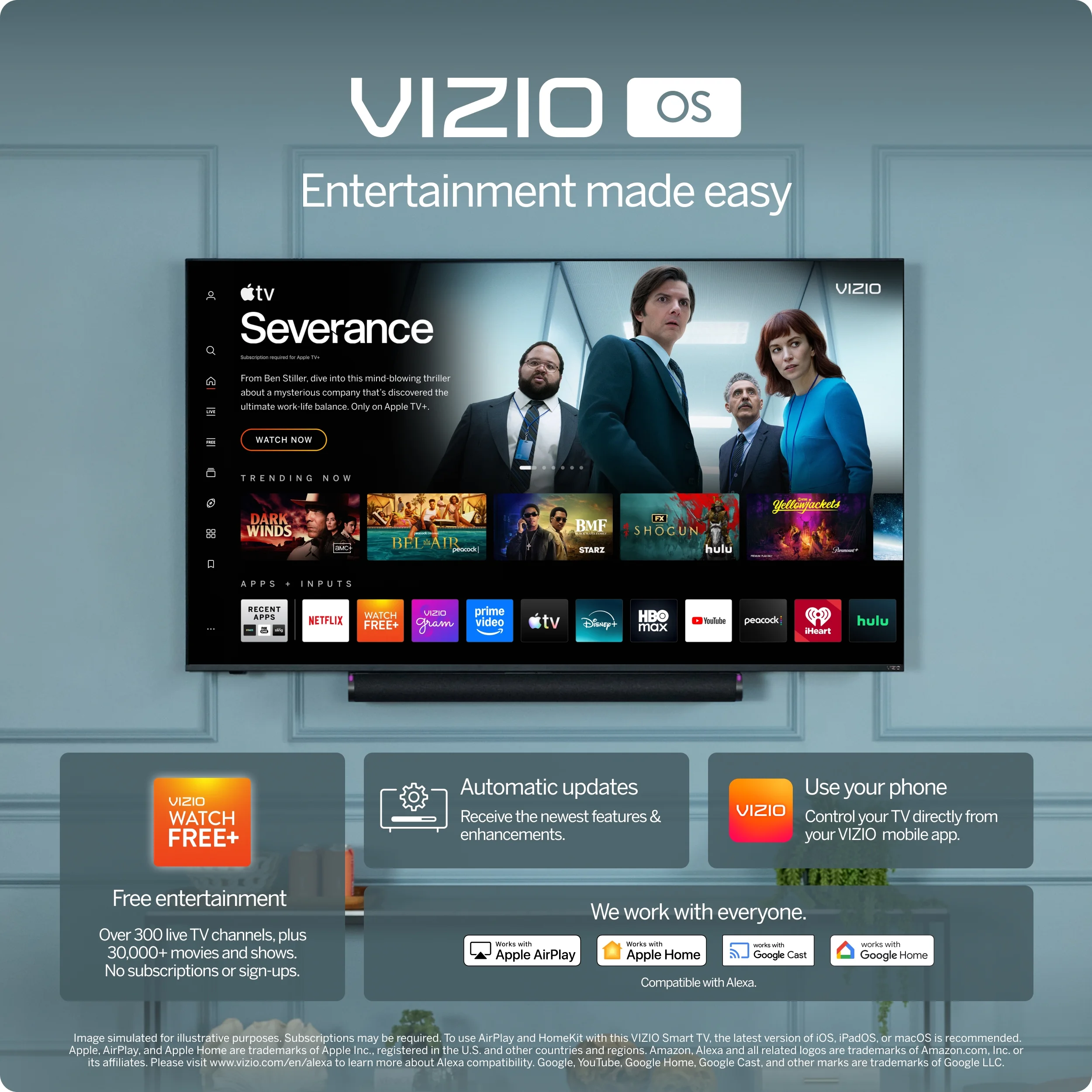 VIZIO 75" Class Quantum 4K QLED HDR Smart TV, VQD75R-10