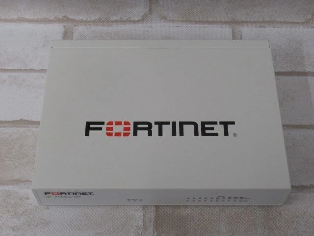 Fortinet Fortigate-60F Network Security Firewall Initialized FG-60F w/Adapter