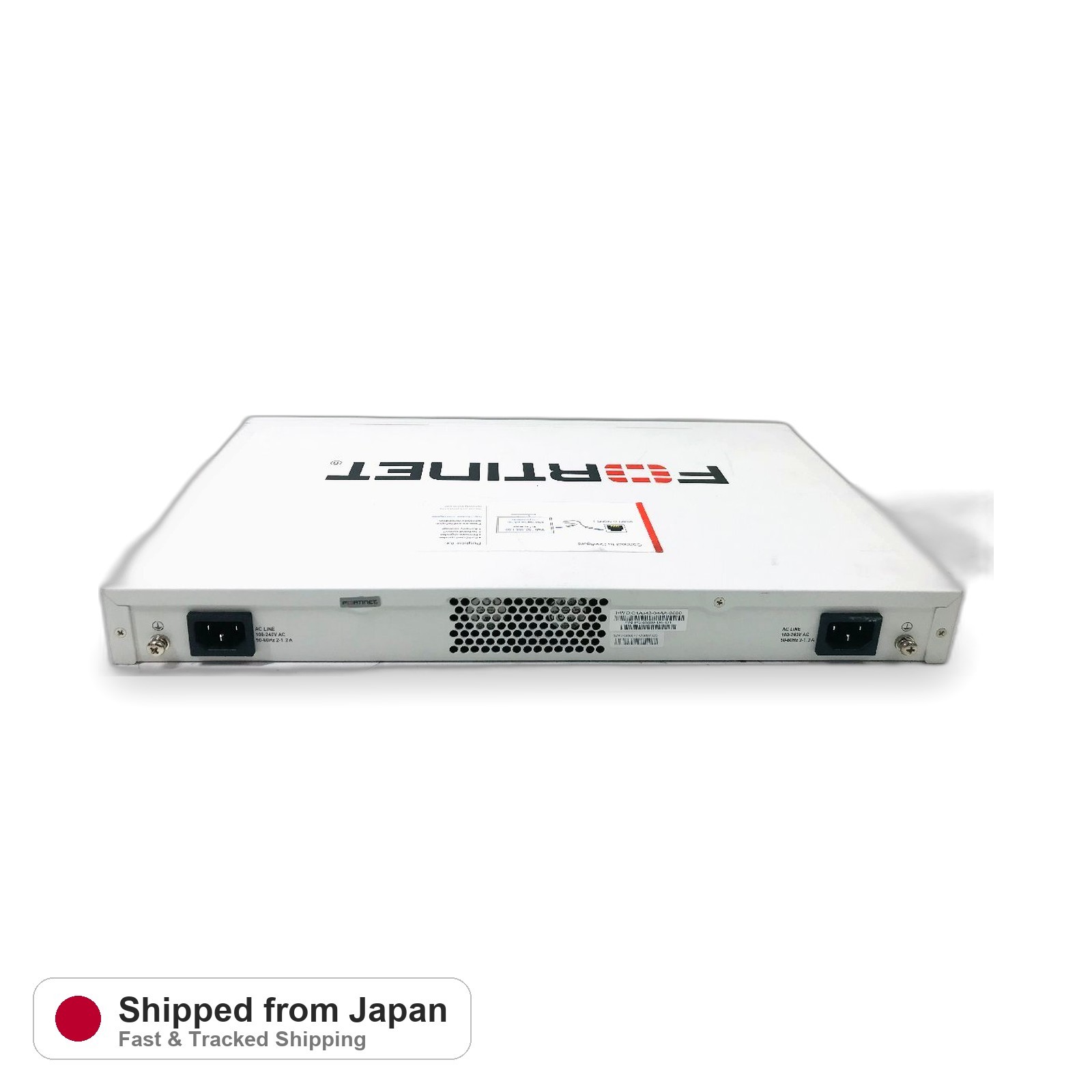 Fortinet FortiGate 100F FG-100F Network Security Firewall Initialized Used
