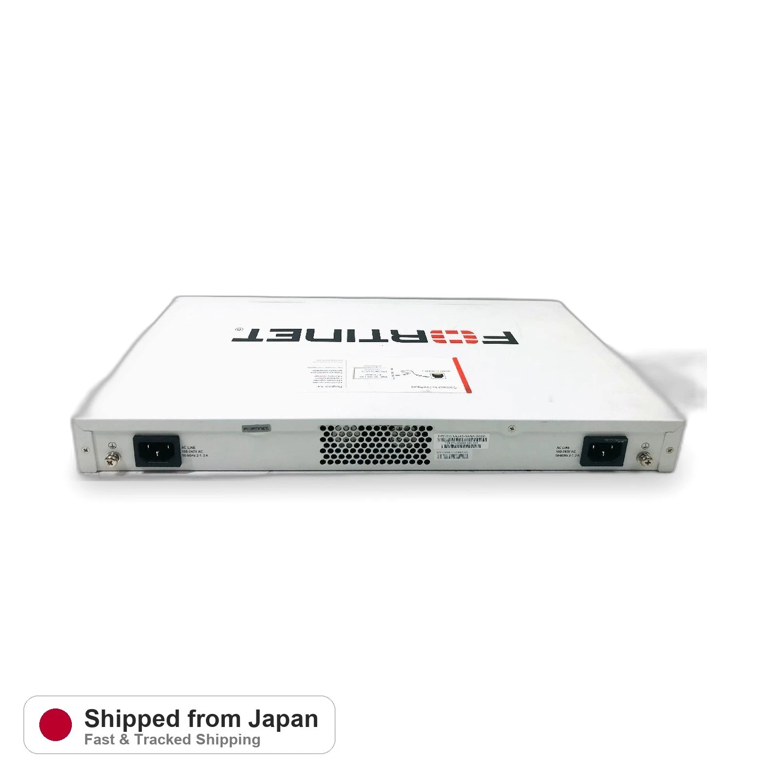 Fortinet FortiGate 100F FG-100F Network Security Firewall Initialized Used