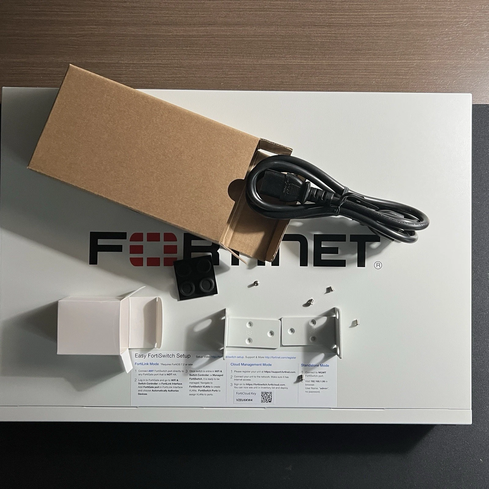 Fortinet FS-124G-FPOE Ethernet Switch FS124GFPOE
