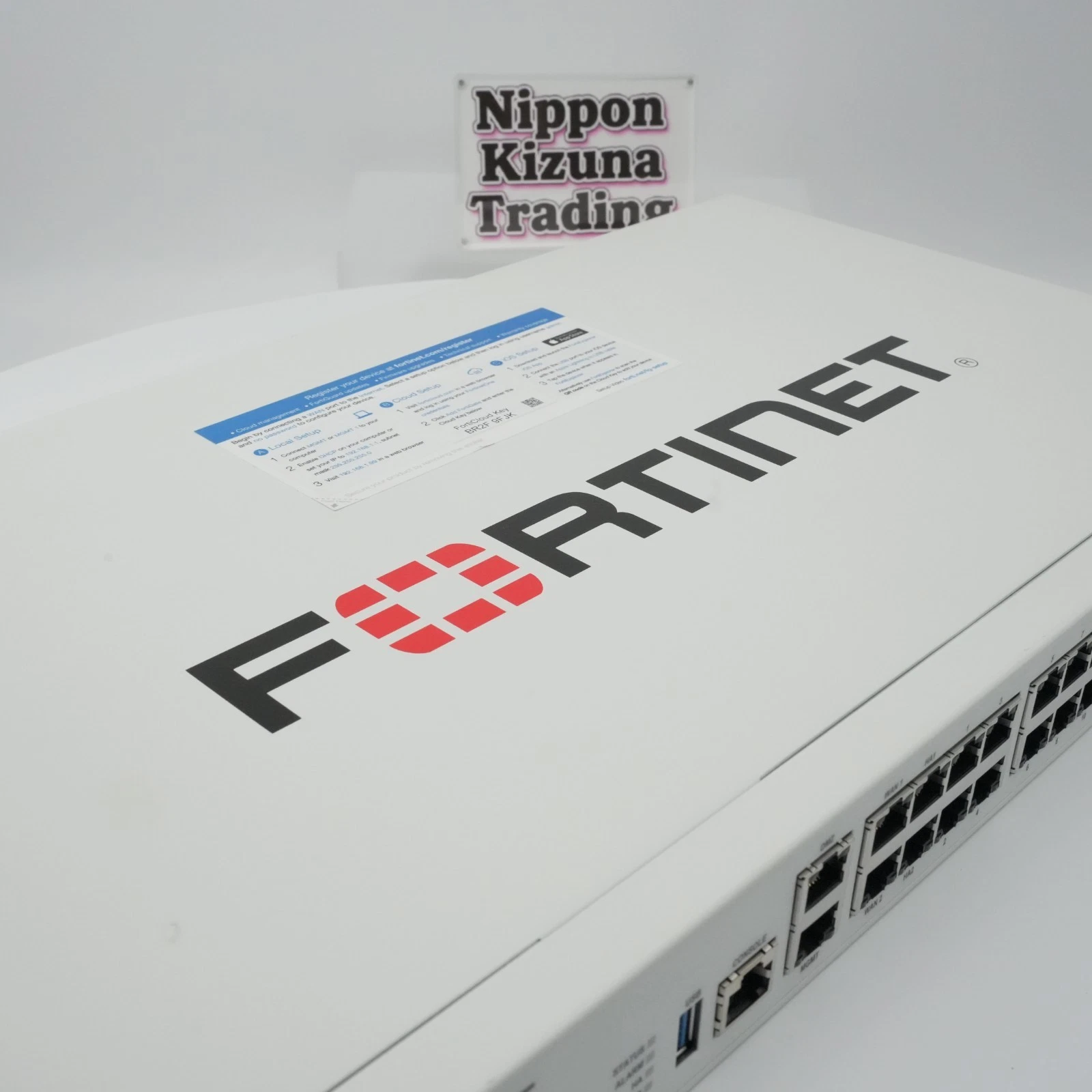 Fortinet FortiGate 101F FG-101F Firewall Security Appliance NGFW w/ AC Adapter