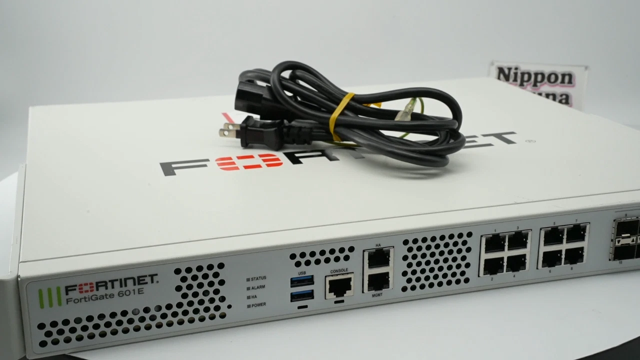 Fortinet FortiGate 601E FG-601E NGFW Firewall Security Appliance SSD Tested