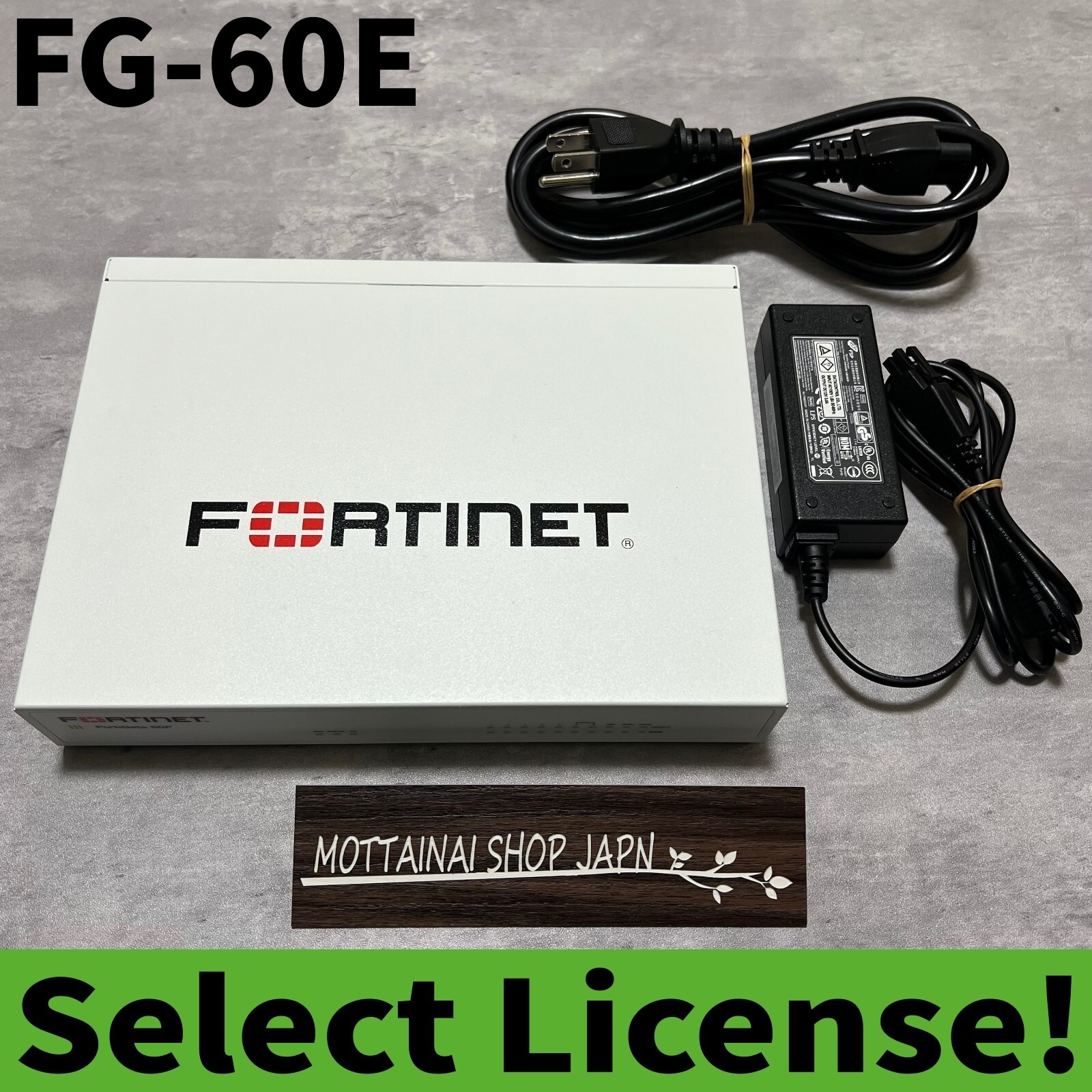 【Select License Term】 Fortinet FG-60E Fortigate-60E Network Security 【1day Ship】