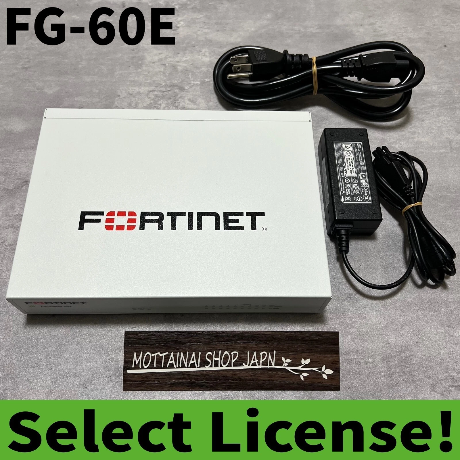 【Select License Term】 Fortinet FG-60E Fortigate-60E Network Security 【1day Ship】