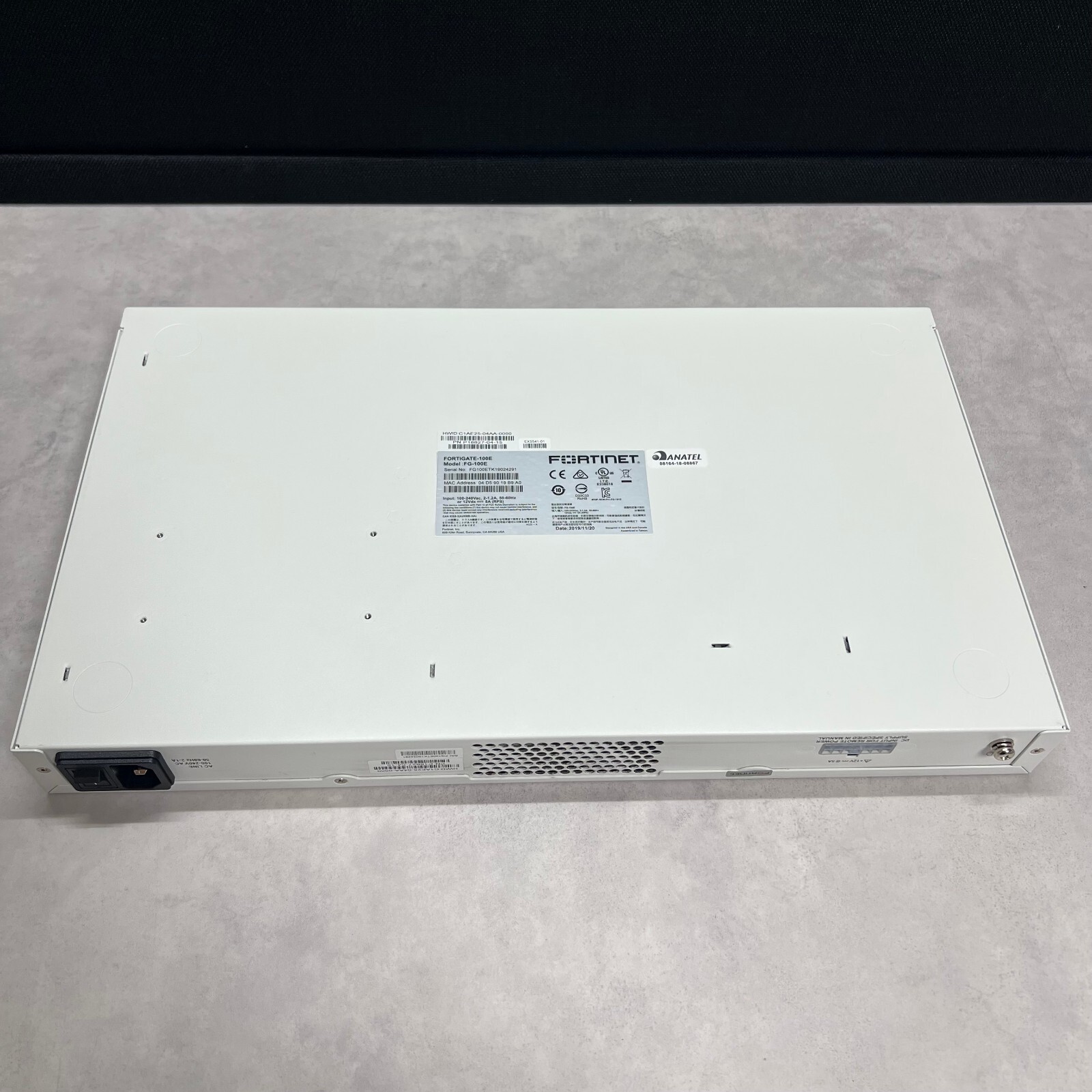Fortinet FortiGate 100E FG-100E Network Security Firewall Tested Good【1day ship】