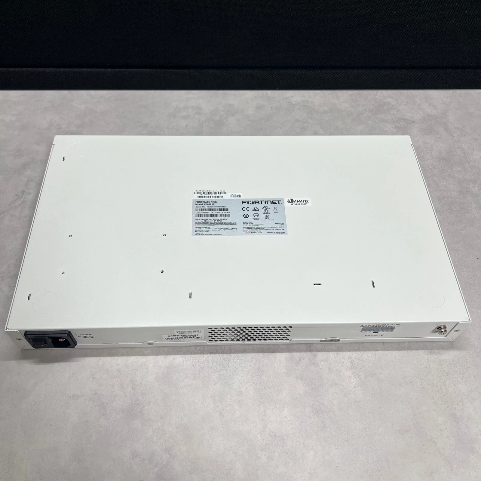 Fortinet FortiGate 100E FG-100E Network Security Firewall Tested Good【1day ship】