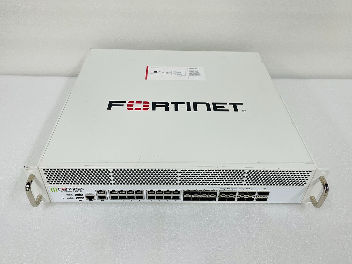 Fortinet FG-1101E FortiGate-1101E 2x40G 4x25G 4x10G 24xGE Ports Network Firewall