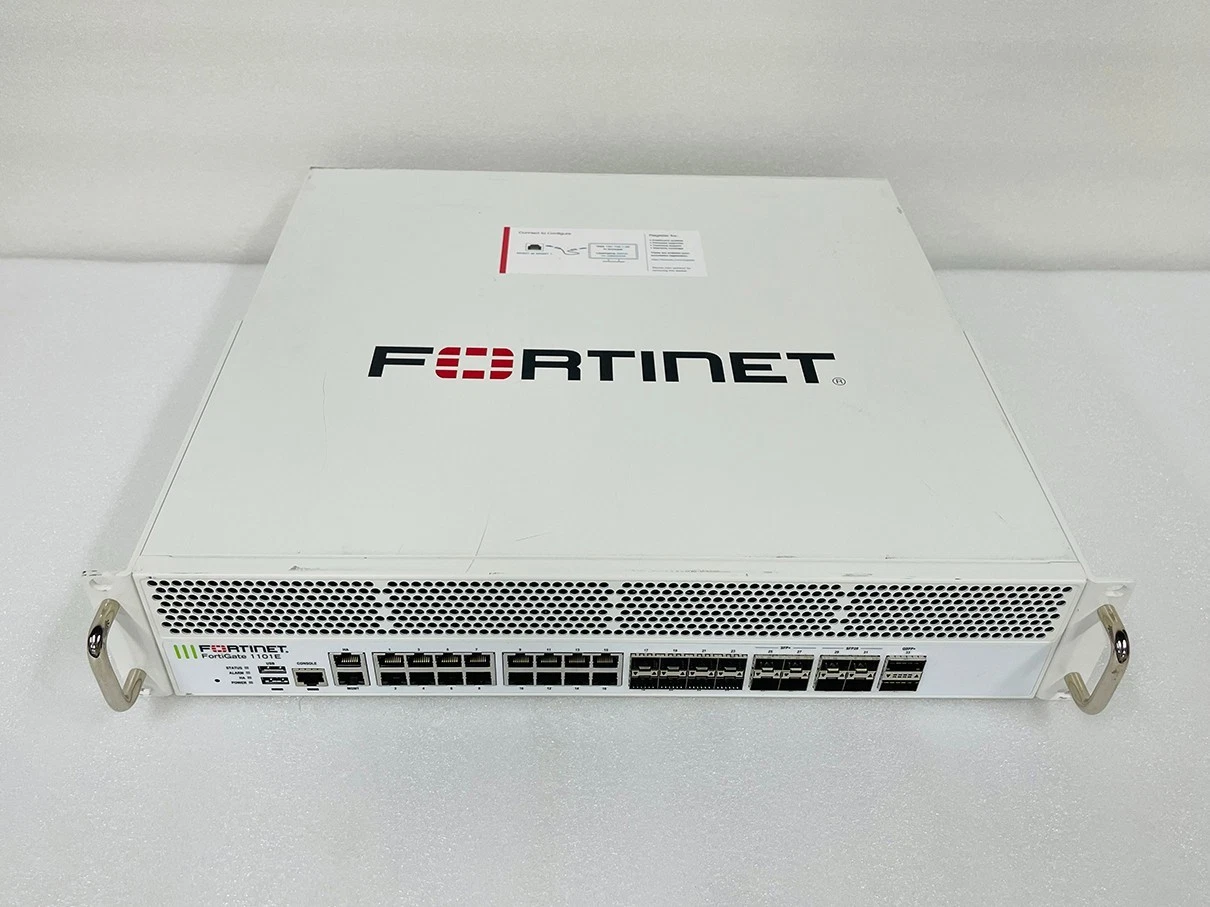 Fortinet FG-1101E FortiGate-1101E 2x40G 4x25G 4x10G 24xGE Ports Network Firewall