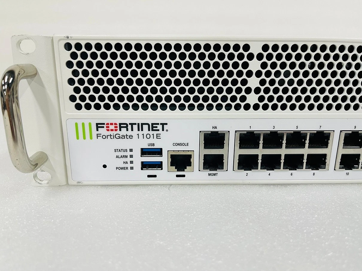 Fortinet FG-1101E FortiGate-1101E 2x40G 4x25G 4x10G 24xGE Ports Network Firewall