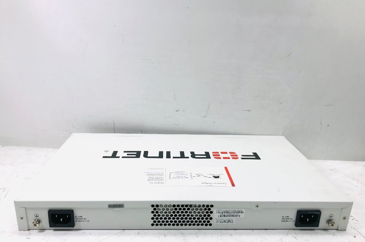 Fortinet FortiGate 100F FG-100F Network Security Firewall Appliance used