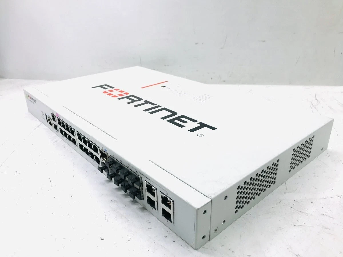 Fortinet FortiGate 100F FG-100F Network Security Firewall Appliance used