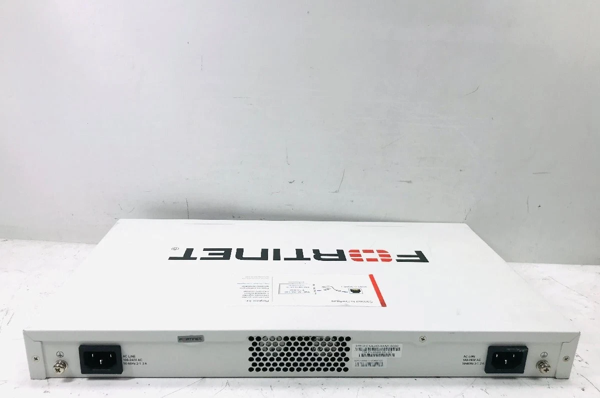 Fortinet FortiGate 100F FG-100F Network Security Firewall Appliance used