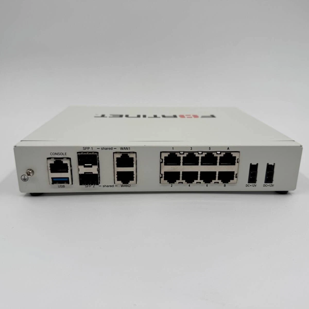 Fortinet FortiGate 80F FG-80F No License Term UTM UTP Security Firewall Unit.