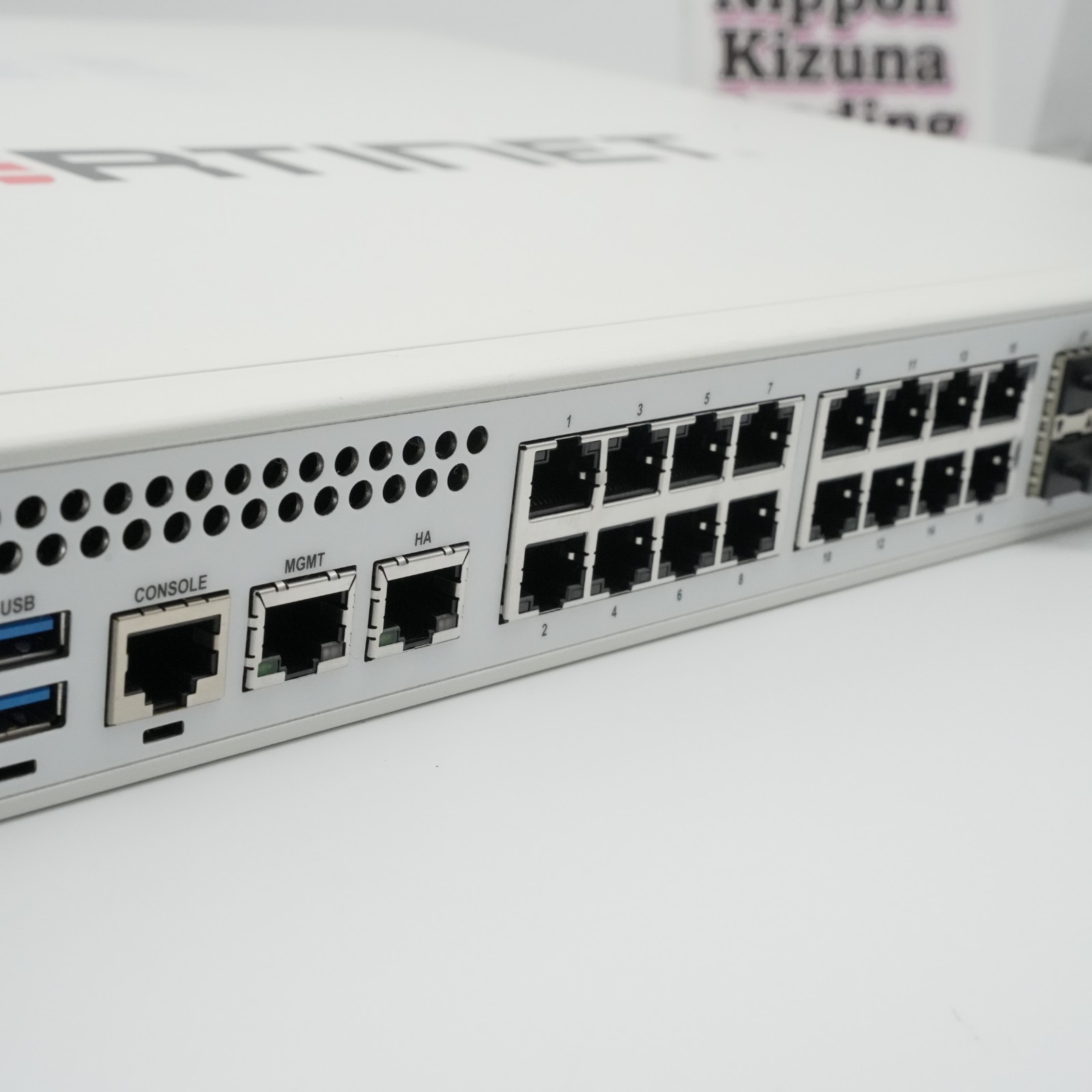 Fortinet FortiGate 300E FG-300E Firewall Security Appliance NGFW w/ Adapter