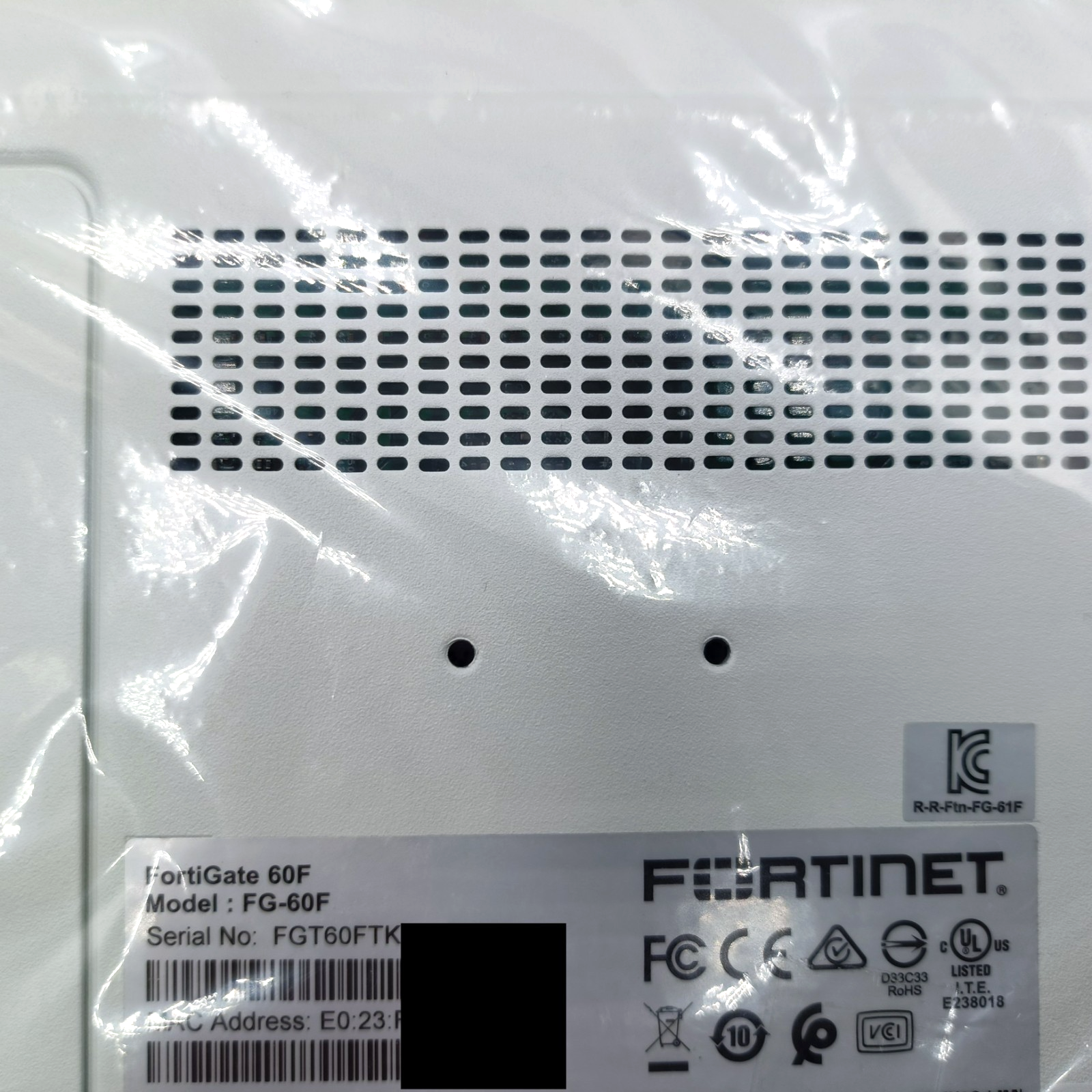 Fortinet FortiGate 60F FG-60F UTM UTP License Until 2027 Network Security FW VPN
