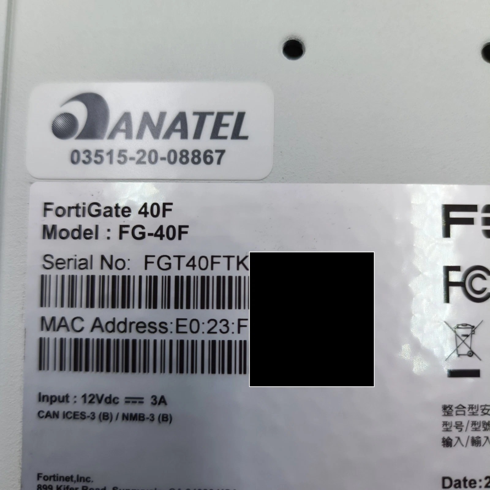 Fortinet FortiGate 40F FG-40F UTM UTP License Until 2028 Network Security FW VPN