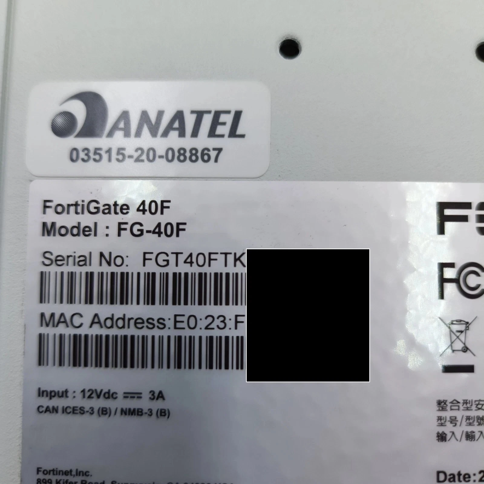Fortinet FortiGate 40F FG-40F UTM UTP License Until 2028 Network Security FW VPN