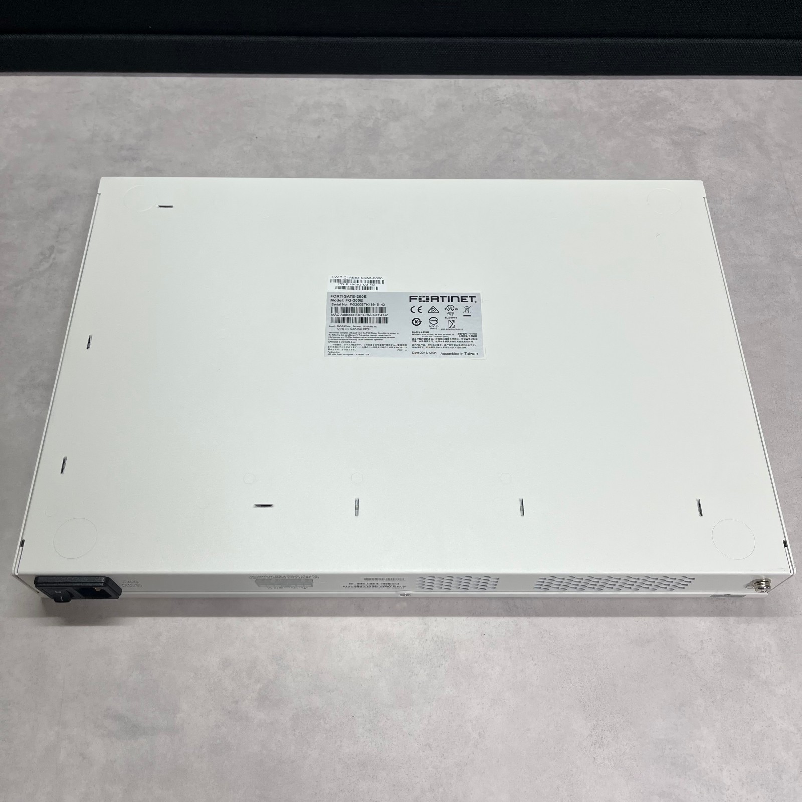 Fortinet FG-200E Fortigate-200E Network Security Firewall Tested Good【1day ship】