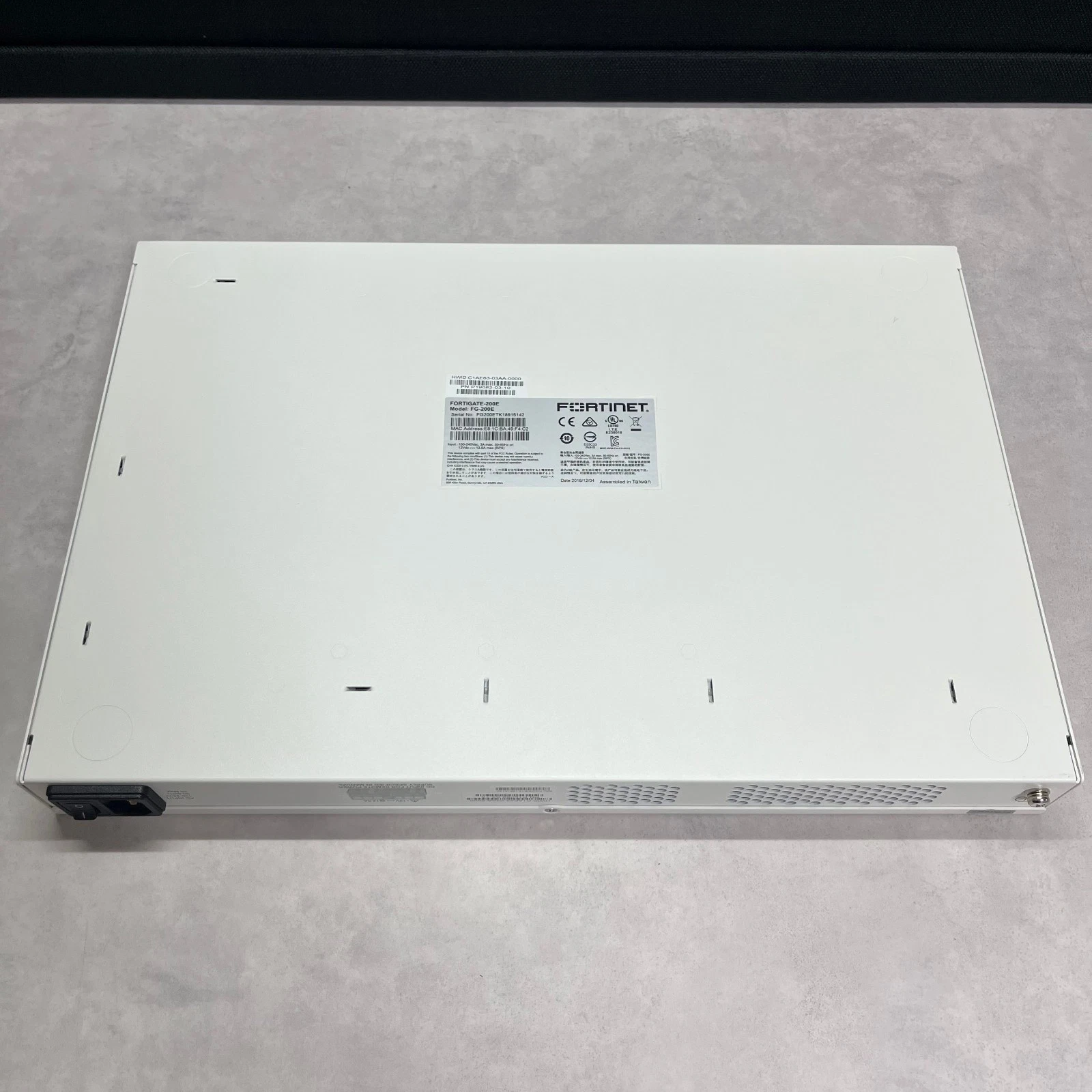Fortinet FG-200E Fortigate-200E Network Security Firewall Tested Good【1day ship】