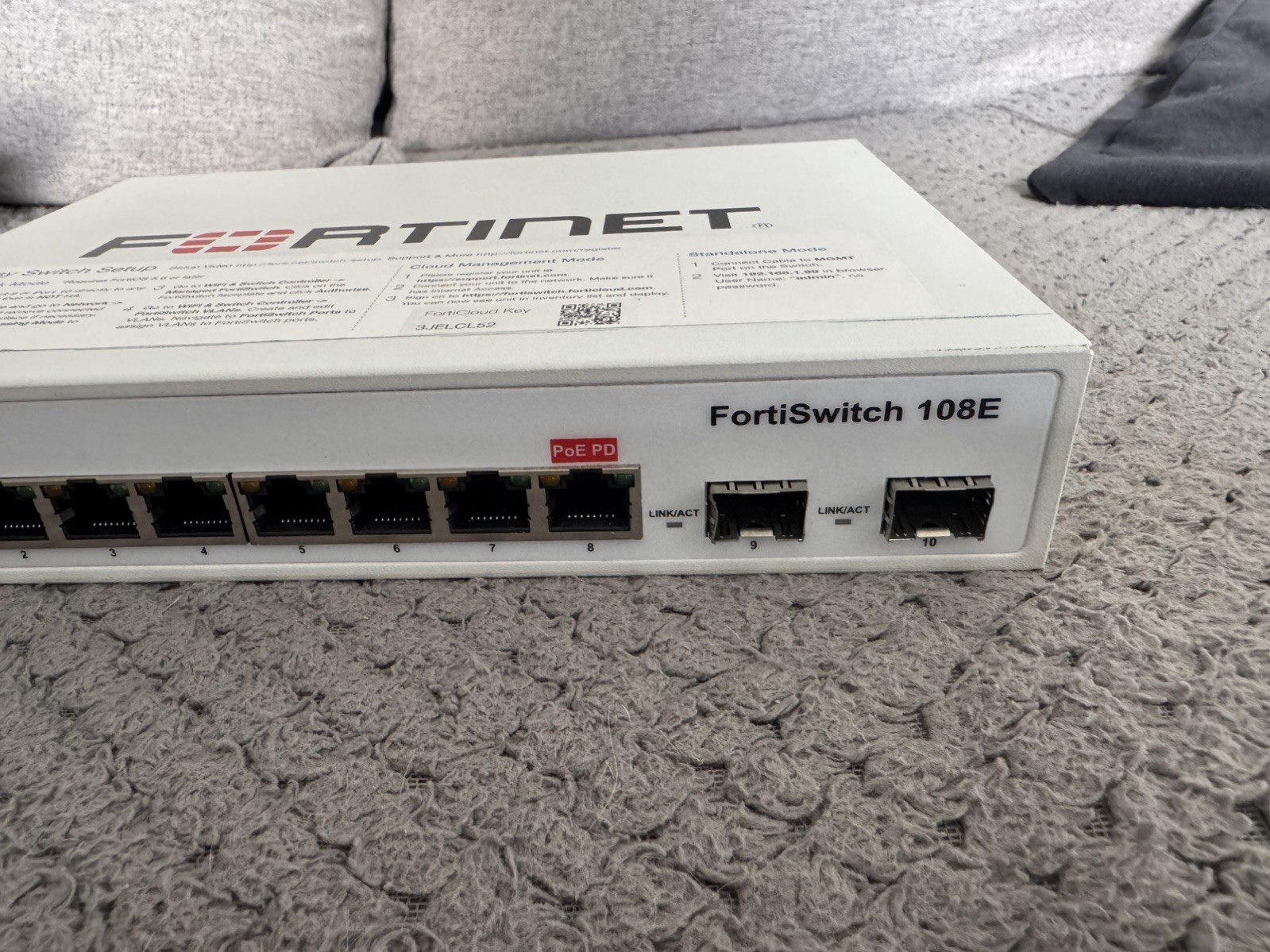 Fortinet FortiSwitch 108E