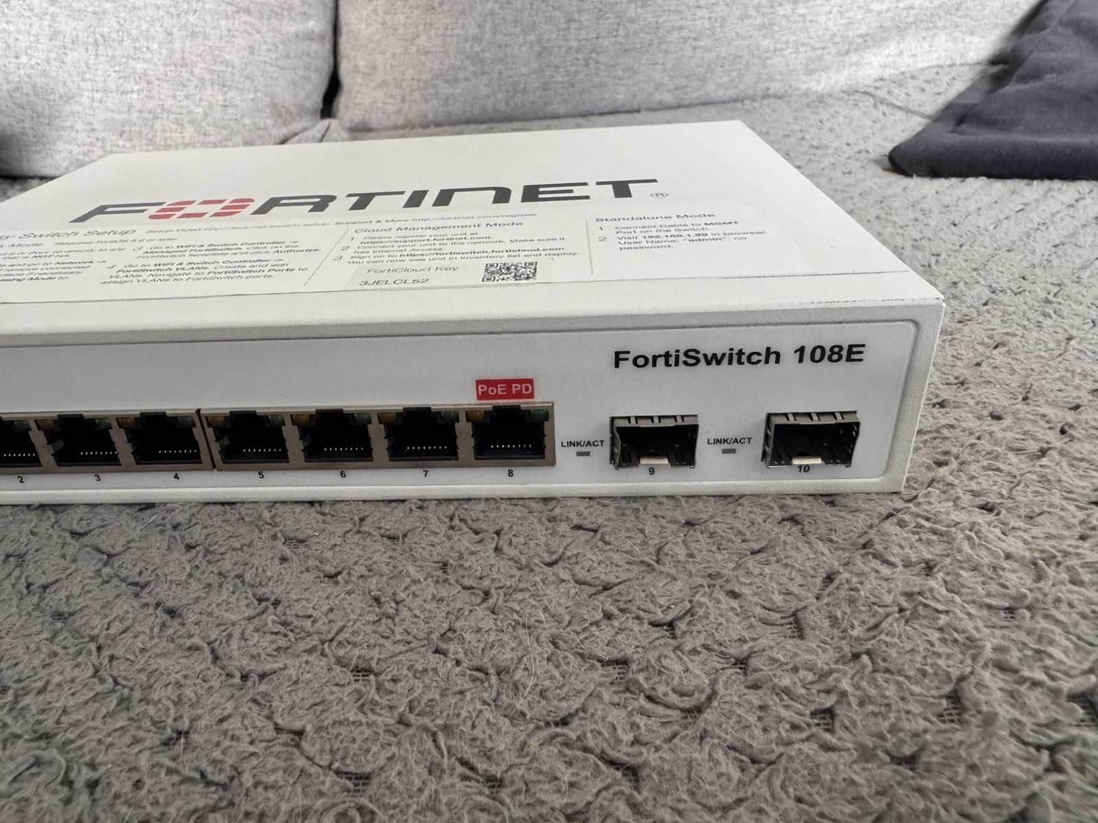 Fortinet FortiSwitch 108E