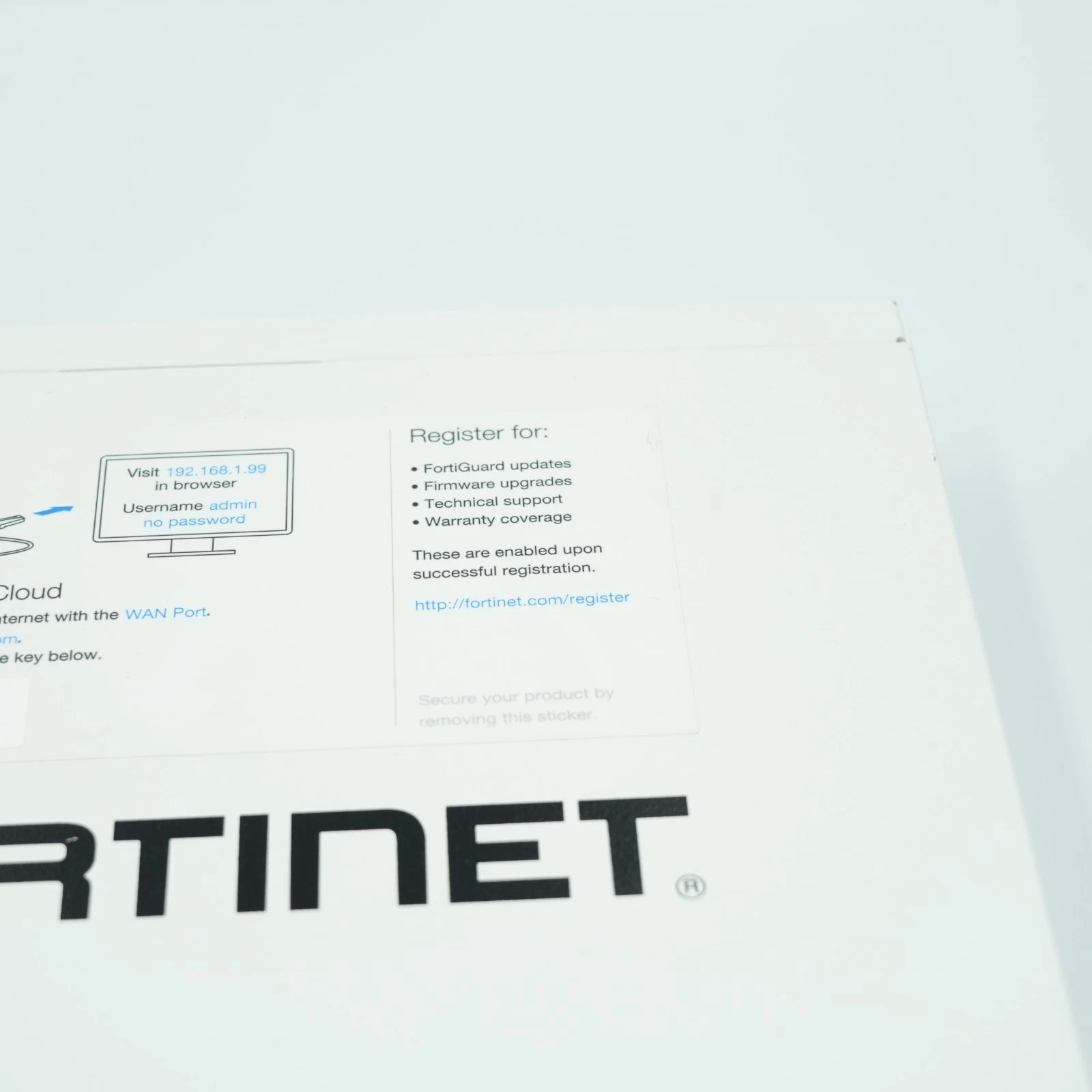 Fortinet FortiGate 60E FG-60E Network Security Firewall Appliance Tested Working