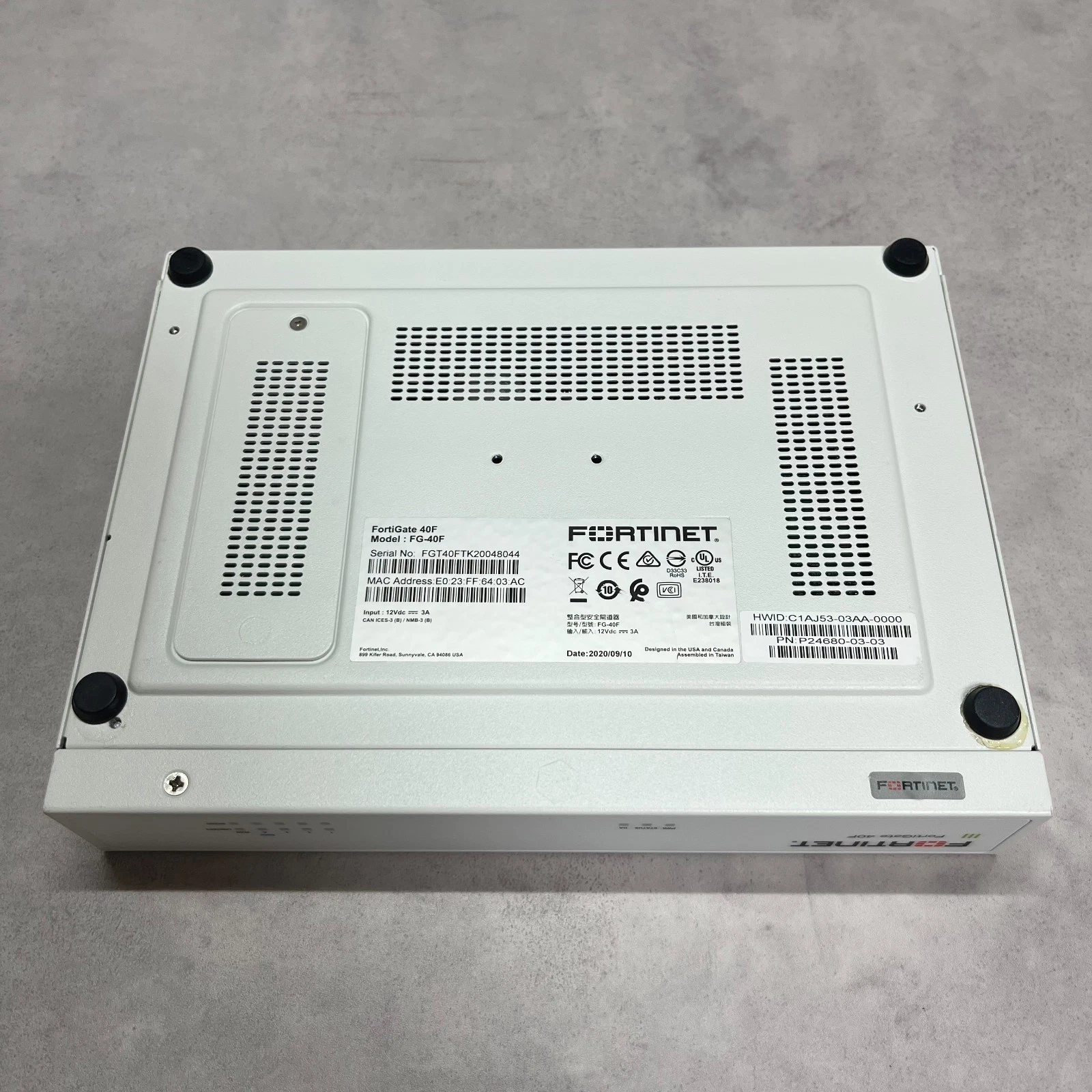 【Select License Term】 Fortinet FG-40F Fortigate-40F Network Security 【1day Ship】