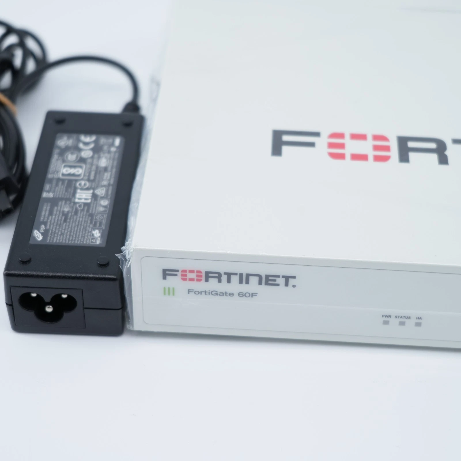 10x Fortinet FortiGate-60F FG-60F Security Firewall No Lic Initialized w/Adapter