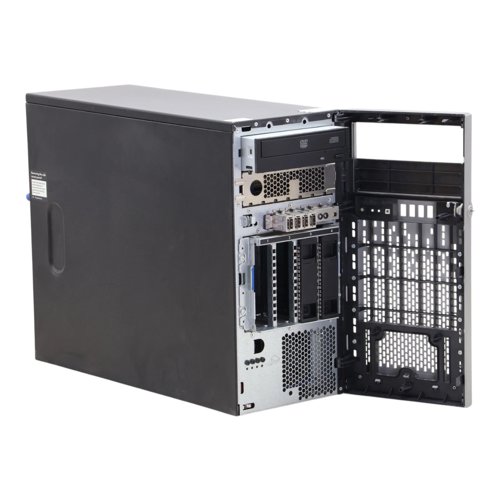 HP ProLiant ML310e G8 Pentium G1610 8GB P222 4x LFF 2x PSU Tower Server