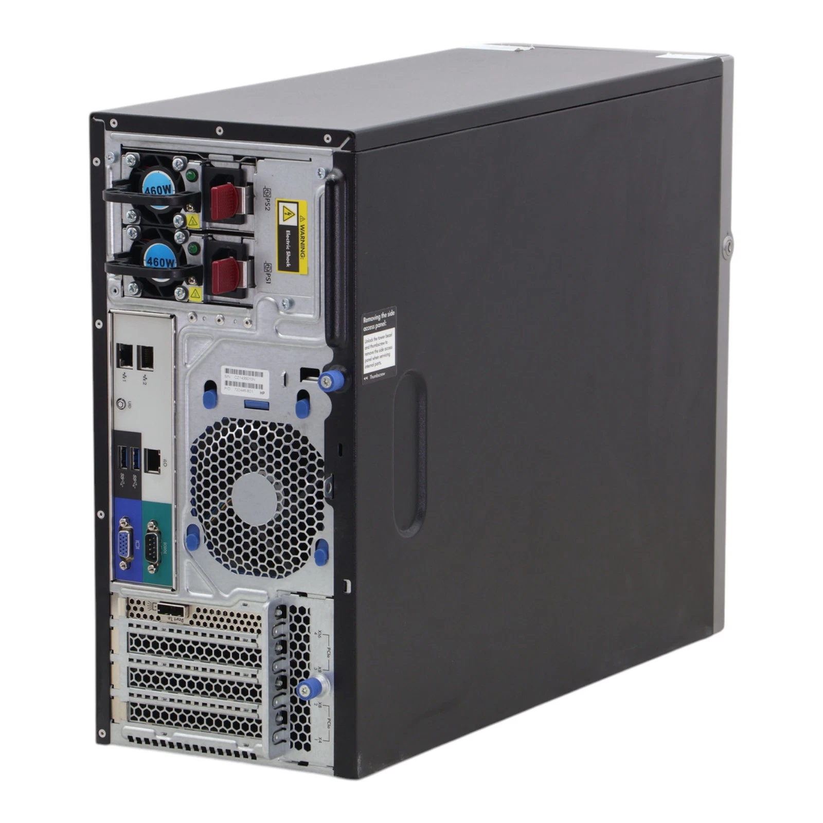 HP ProLiant ML310e G8 Pentium G1610 8GB P222 4x LFF 2x PSU Tower Server