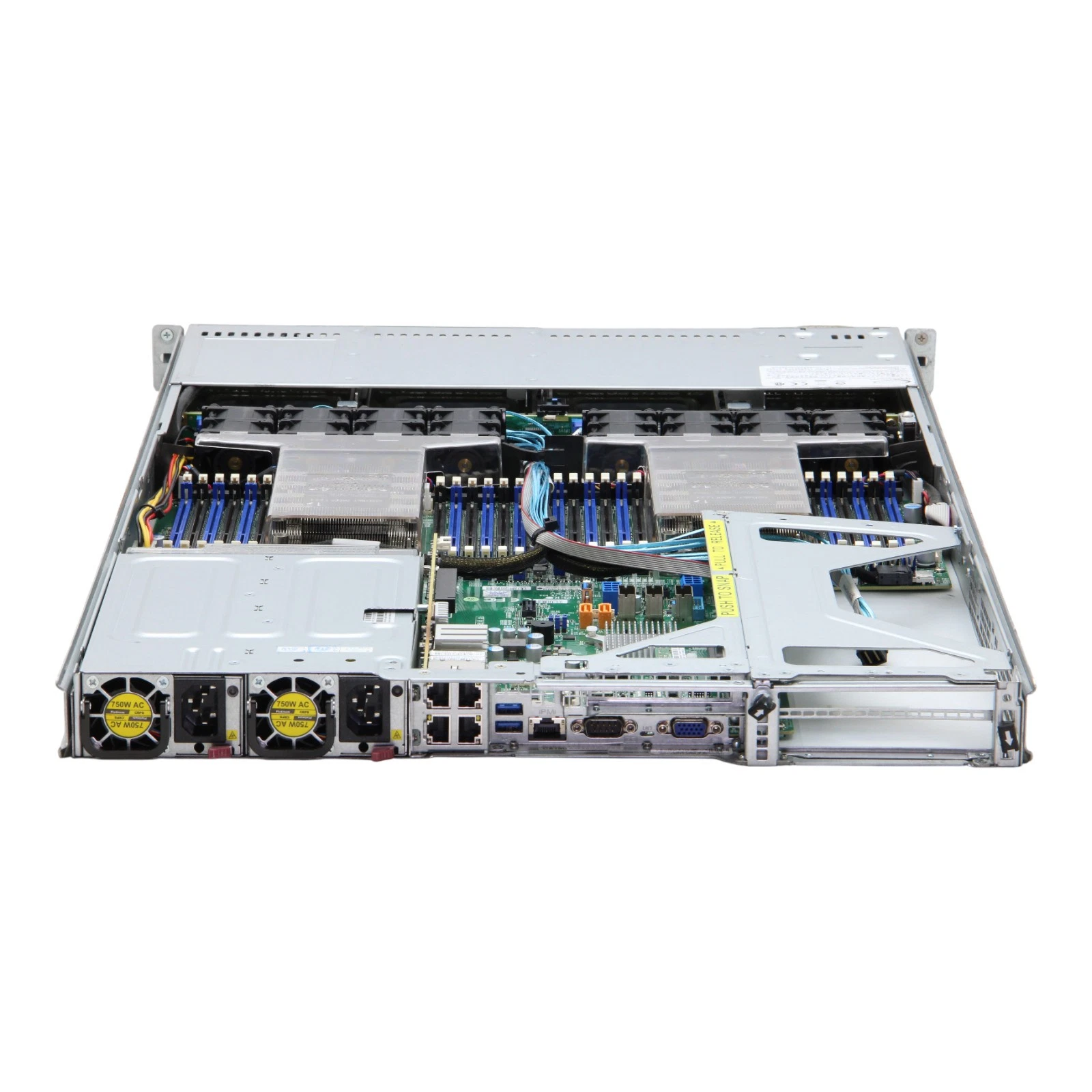 Supermicro CSE-819 X11DPU 2x Xeon Gold 6130 32GB DDR4 4x 10G NVME 4x LFF Server