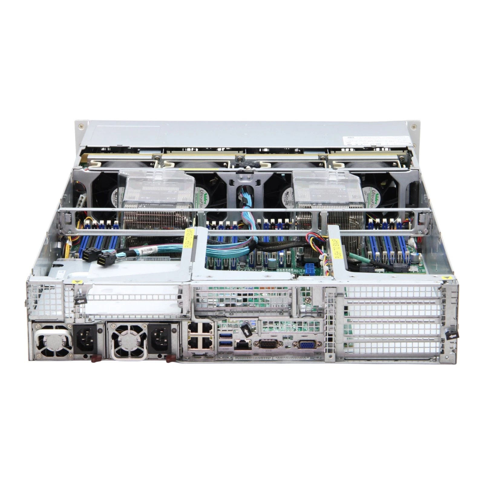 Supermicro CSE-829 X11DPU 2x LGA3647 0GB DDR4 4x 10GbE 12x LFF Servers w. Caddys