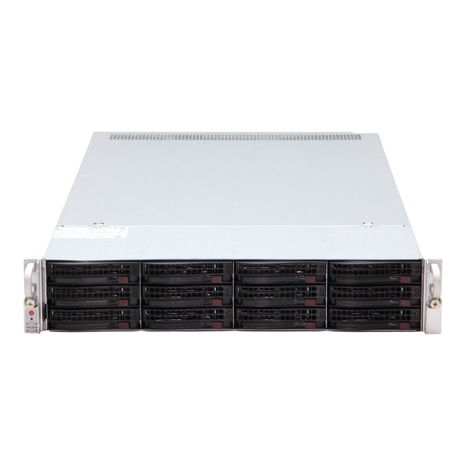 Supermicro CSE-829 X11DPU 2x LGA3647 0GB DDR4 4x 10GbE 12x LFF Servers w. Caddys