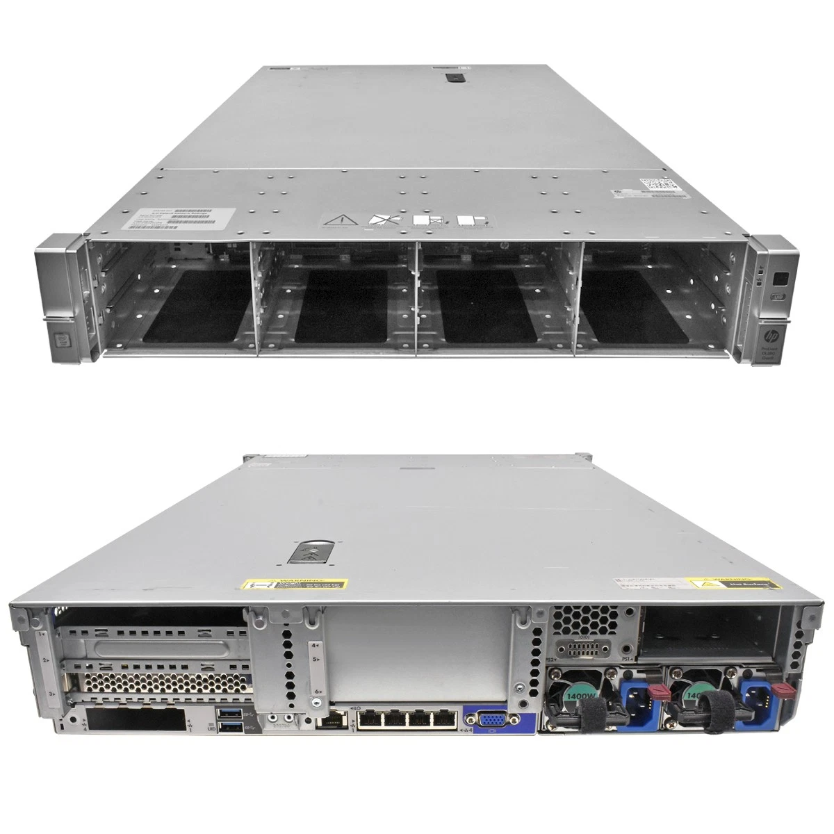 HP ProLiant DL380 Gen9 Server No CPU No RAM 2xHS P840 12 LFF+ 2x2.5 As Storage