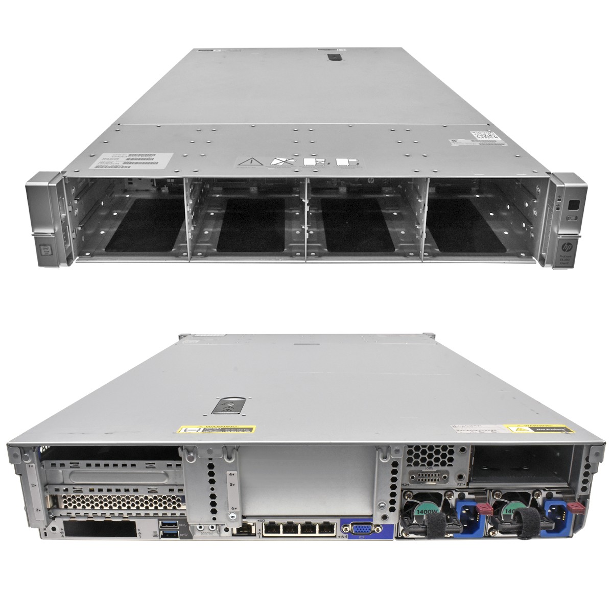 HP ProLiant DL380 Gen9 2U 2xE5-2680 V4 64GB RAM 12x LFF +2x2.5 inch